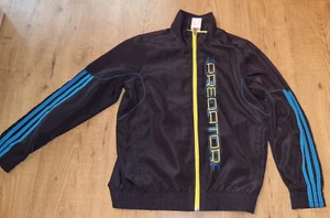Jacke - Trainingsjacke von Adidas Predator - Größe 152 schwarz/blau/gelb - Bild 1 von 6