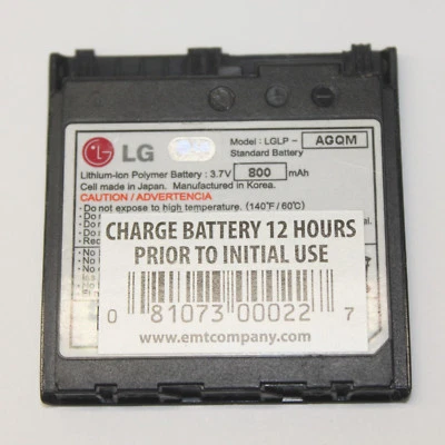 LG LGLP-AGQM bateria polímero Li-ion 3.7 V 800 mAh para celular VX8600 azul - Imagem 1 de 2