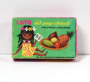 Loto des Pays chauds - Fruits et légumes - Fernand Nathan 1970 - Picture 1 of 6