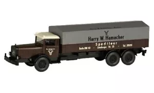 PMS 235082 - 1/87 Mercedes L 10000, Spedizione Hadfield, Serie 800 - Nuovo - Foto 1 di 1