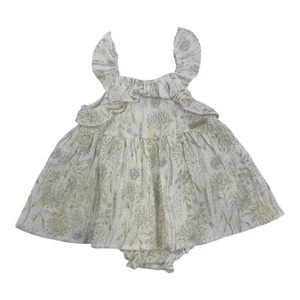 Calvin Klein Girls  2- Piece Dress  Set  Size 3-6M, 6-9M - Picture 1 of 1