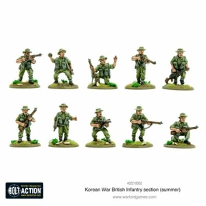 Bolt Action Korean War: British Army Infantry Section New - Picture 1 of 2