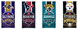NFL Assorted Teams 30" x 60" Fiber Reactive Beach Pool Dorm Towel NEW - Picture 1 of 5