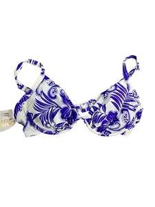 Sunsets Inc Damen gepolstertes Bügel Bikini Schwimmen Oberteil 34D Neu mit Etikett - Bild 1 von 3