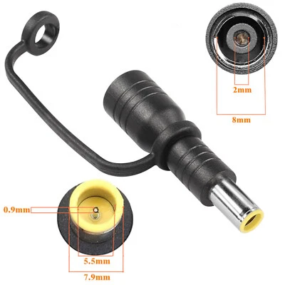 DC 8020 Female to 8mm 7909 Male Adapter Connector Solar Panel RV Power Station - Image 1 of 4