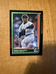 2025 Donruss Baseball - Pedro Martinez - #45 Optic Black Velocity Prizm #d 08/39 - Picture 1 of 2