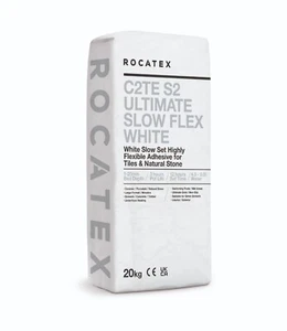 Rocatex C2TE S2 Ultimate Slow Flex White 20Kg Adhesive - Picture 1 of 4