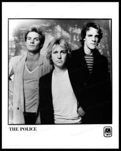 8x10 Print The Police Sting Andy Summers Stewart Copeland 1980 Courtesy A&M #AMR - Picture 1 of 1