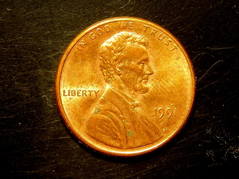 1991  AU LINCOLN MEMORIAL CENT #1 Cover