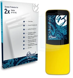Bruni 2x Écran protecteur pour Nokia 8110 4G Protecteur d'écran - Photo 1 sur 4