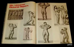 STRENGTH & HEALTH 1970 BODY BUILDING MR UNIVERSE FEATURE ARNOLD SCHWARTZENEGGER - Picture 1 of 2