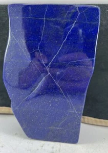 Huge 2.06kg Self Standing Geode Lapis Lazuli Lazurite Free form tumble Crystal - Picture 1 of 6