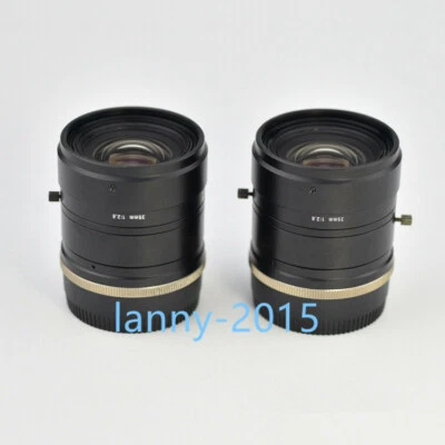 1PC used U-TRON FV3526L-F Full Frame Line Scan Fixed Focus Industrial Lens - Image 1 of 4