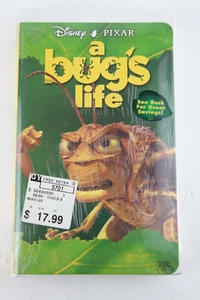 A Bug’s Life Hopper Cover New Sealed VHS 1997 Disney Pixar - Picture 1 of 9