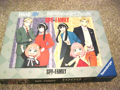 RAVENSBURGER 1000 PIECE PUZZLE SPY X FAMILY THE FORGERS CHECK 2025 FALL PUZZLES! - Image 1 of 4