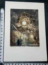 WUNDERKAMMER EXLIBRIS 44 - ' EROTIC ' - * ZDENEK BUGAN * - C COLOR SIGNED !