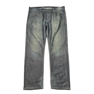 Paper Denim & Cloth PD&C Straight Leg Stretch Denim Jeans Dark Wash Herren 42x32 - Bild 1 von 4