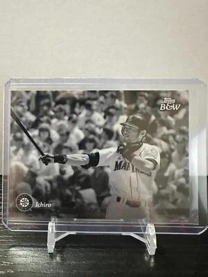 2023 Topps Black And White Ichiro #51 (Mariners) - Image 1 of 2