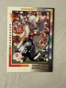 Comodín 1992 # 46 Reggie Cobb Tampa Bay Buccaneers - Imagen 1 de 2