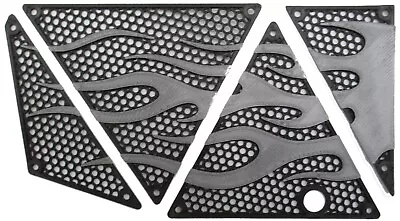 Fits Traxxas UDR Ultimate Desert Racer Carbon Fiber Nylon Panels Chassis (Flame) - Image 1 of 4