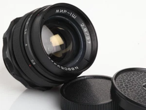 US Stock MIR 1 1b 1V CLA 37mm f/2,8 Fixed m42 Bokeh Wide Angle Portrait DSLR - Picture 1 of 13