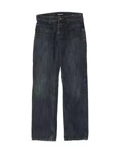 TIMBERLAND Boys Straight Jeans 13-14 Years W18 L31  Navy Blue Cotton NW07 - Picture 1 of 3