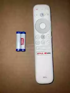 Mando a distancia original OEM TCL RC902N FER1 para TV serie QLED Voice 4k con baterías - Imagen 1 de 1