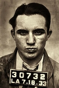 1930's MICKEY COHEN Mugshot Gangster Photo Reprint 4"x6" Reprint MC1 - Picture 1 of 3