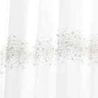 Pearl Embroidered Tulle Curtains for Light Luxury Beads Sheer Volie for Balcony