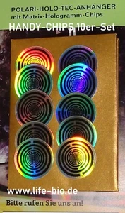 Mobile Phone Chip MWO Aura Harmony EMF-5G Protection Radionics Scalar Energy Hologram Chip - Picture 1 of 10