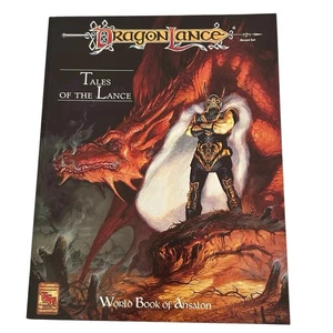 Dragon Lance Geschichten der Lanzenwelt Buch Ansalon 1992 TSR NUR BUCH ohne Set - Bild 1 von 8