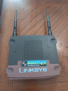 Linksys WRT54GS 54 Mbps 4-Port 10/100 Wireless G Router No Power Cable - Picture 1 of 11