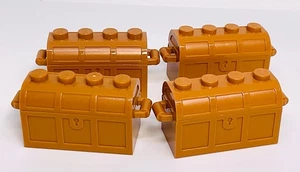 Lego Treasure Chest - Medium Nougat - 4 Pieces - Picture 1 of 3