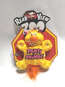 Rückansicht Zoo Party Tier Aufkleber NEU 1988 Vintage Plüsch  - Bild 1 von 9