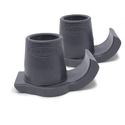 2 PIEZAS Esquís Deslizantes Top DuraSki Resistente Walker Glide - 1 Par Foto 1 de 4