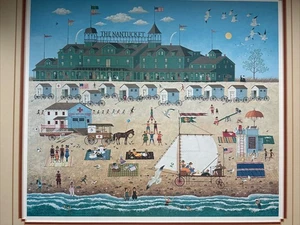 Charles Wysocki "Il Nantucket" firmato numerato a matita litografia ben opaca - Foto 1 di 16