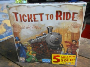 NEW Days of Wonder Ticket to Ride - Alan R. Moon Train Adventure Board Game - Picture 1 of 4