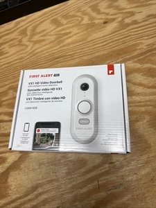 Video Timbre Resideo CAMW-WDB First Alert Pro VX1 HD Cámara 5 MP Blanco/Gris - Imagen 1 de 1