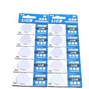 10 x New CR2450 CR 2450 3v LITHIUM Coin Cell Battery Exp. 2029 - Picture 1 of 4