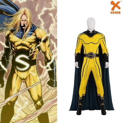 Xcoser Thunderbolts Sentry Death Knight Jumpsuit Mens Halloween Cosplay Costume - Image 1 of 4