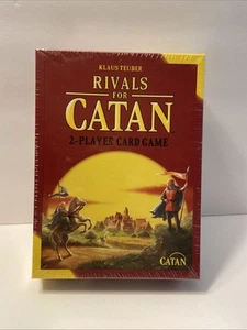 New Rivals For Catan 2 Player Card Game Ages 10+ Strategy - Picture 1 of 6