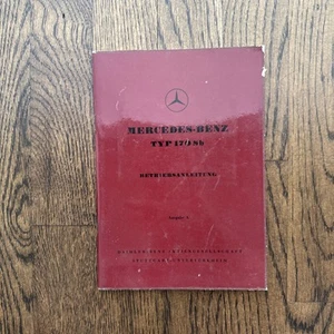 Betriebsanleitung Mercedes Benz Type 170 Sb Instruction Manual In German - Picture 1 of 8