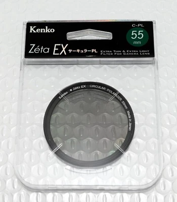 Kenko Zeta EX Circular Polarizer Filter 55mm Extra Slim Used - Image 1 of 4