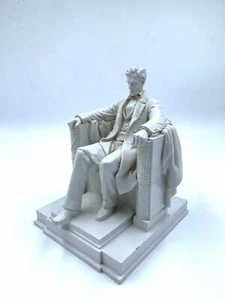 Abraham Lincoln 3D Model Washington DC Landmark 8 inches - Picture 1 of 5