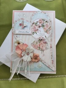 Handmade Mother's Day Card With The Box, Card For Mum, Kartka Na Dzień Matki - Picture 1 of 4