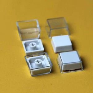 Transparent Cover Tastenkappen Transparent Cover Tasten Tastaturkappen - Bild 1 von 9