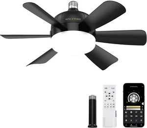 Ceiling Fans with Lights,18" Low Profile Ceiling Fan with Lights Remote Contr... - Picture 1 of 1
