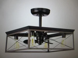 Progress Lighting Briarwood 22 in. Indoor/Outdoor Antique Bronze Ceiling Fan - Picture 1 of 5