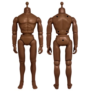 12 Inch 1/6th Scale Type S Male Action Figure Body [African American] - Picture 1 of 3