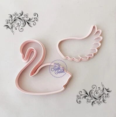 MY SWEET CUTTER Cigno Swan Formine Biscotti Cookie Cutter 8cm